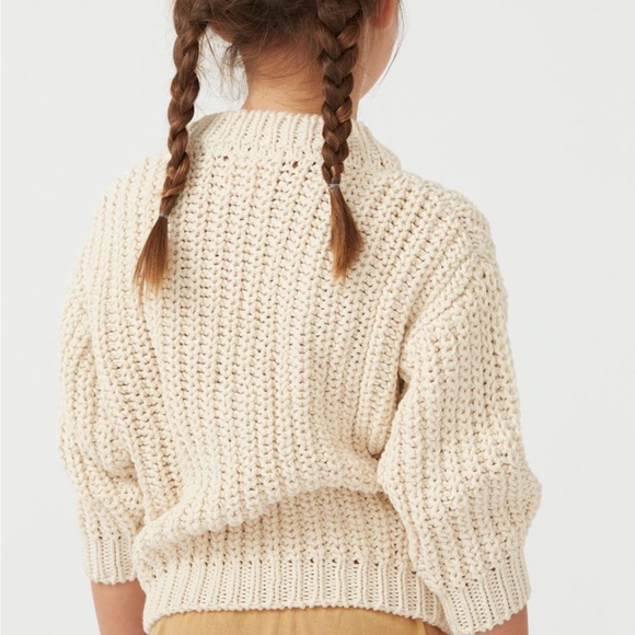 Babaa No. 18 Kids Jumper in Natural 8 - Picture 3 of 12